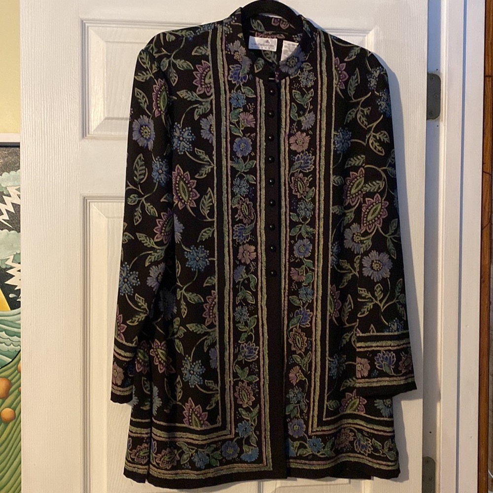 Liz Claiborne tunic shirt jacket